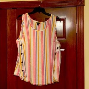 NWT!! ANA BRAND- Summer lightweight sleeveless top